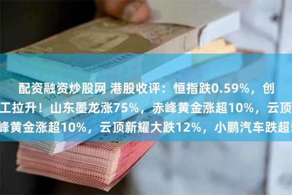 配资融资炒股网 港股收评：恒指跌0.59%，创新药回调，石油黄金军工拉升！山东墨龙涨75%，赤峰黄金