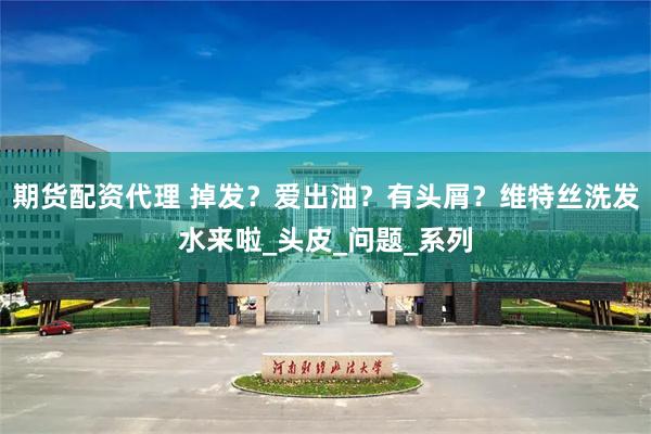 期货配资代理 掉发？爱出油？有头屑？维特丝洗发水来啦_头皮_问题_系列